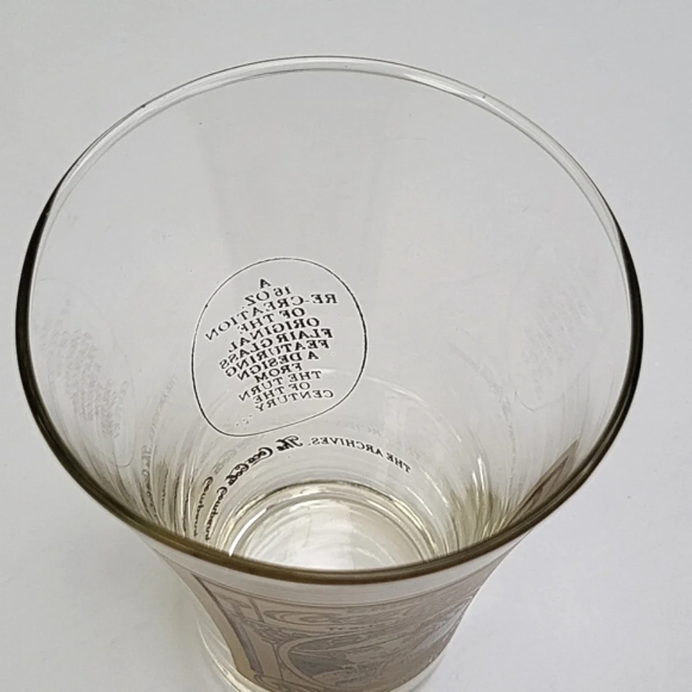🪷3/$20🪷 EUC Vintage  Coke Coca Cola Flair Glass Victorian Lady 16oz No Cracks